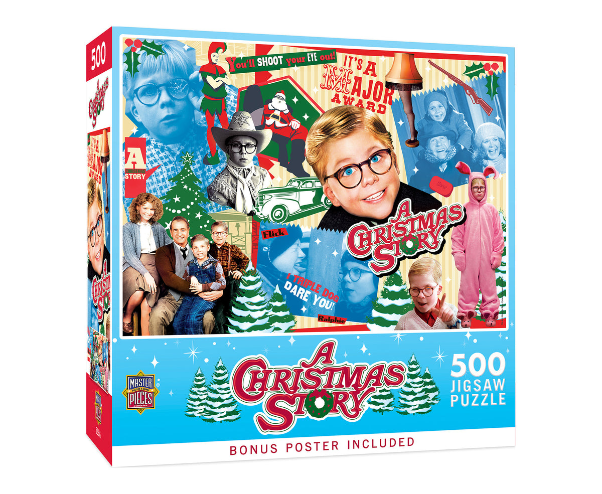 A Christmas Story 500 Pieces Jigsaw Puzzle Brique & Braque