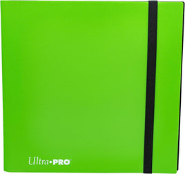 Ultra-Pro Eclipse Sideloading 12- Pocket Pro-Binder - Lime Green