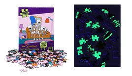 The Simpsons Treehouse of Horror - Glow in the Dark - 1000 pc Jigsaw Puzzle
