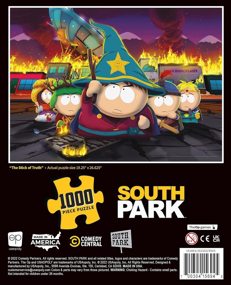 SOUTH PARK パズル 1000ピース サウスパーク アメリカ South Park “The Stick of Truth” 1000 pc Jigsaw Puzzle