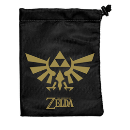 Treasure Nest Dice Bag - Legend of Zelda Black & Gold