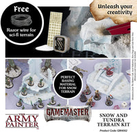 The Army Painter Gamemaster: Snow & Tundra Terrain Kit