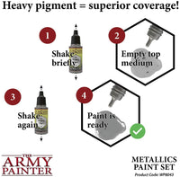 The Army Painter Metallic Paint Set