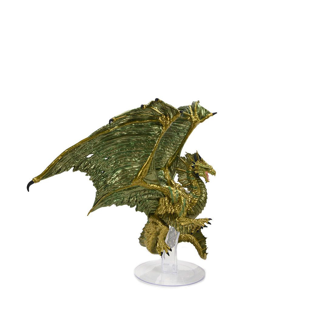 Dungeons & Dragons Icons of the Realms Adult Brass Dragon Premium Painted  Figure