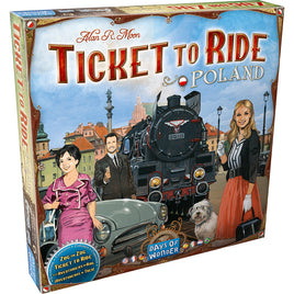 Ticket to Ride map #6.5 - Poland (Multilingual)