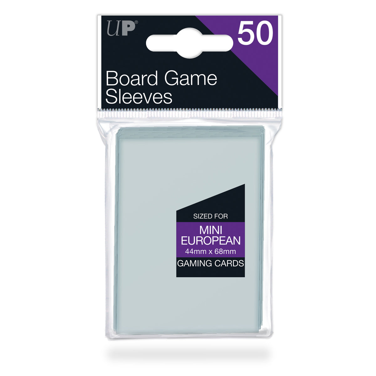 44x68 card sleeves Board Game Sleeves, 44 mm x 68 mm, Mini European