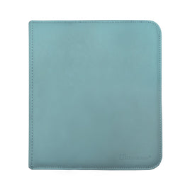 Vivid 12-Pocket Zippered PRO-Binder Light Blue