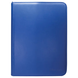 Vivid 9-Pocket Zippered PRO-Binder Blue