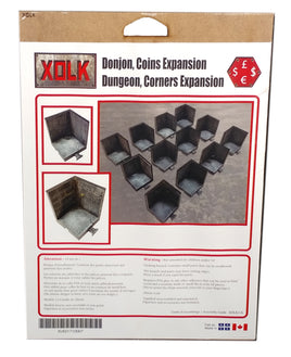 Dungeon Corners Expansion, 28 mm Scale Roleplaying game Scenery Kit