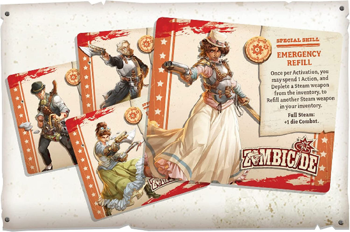 Zombicide Undead or Alive Full Steam KS - Recess Games LLC