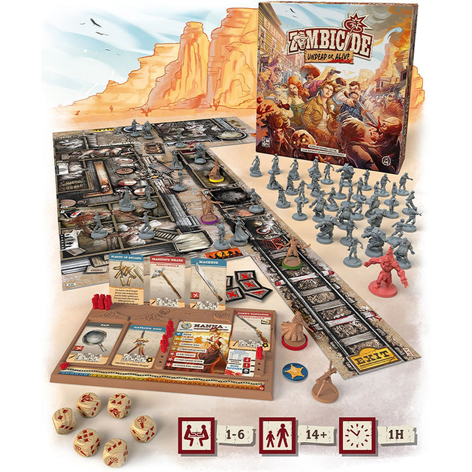 Zombies are invading the wild west !