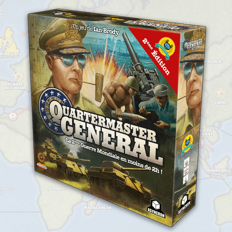 Quartermaster General: A World War Game to Discover