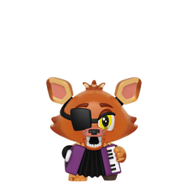 Mystery Minis Five Nights at Freddy's Pizzeria Simulator - Translucent Glow Rockstar Foxy