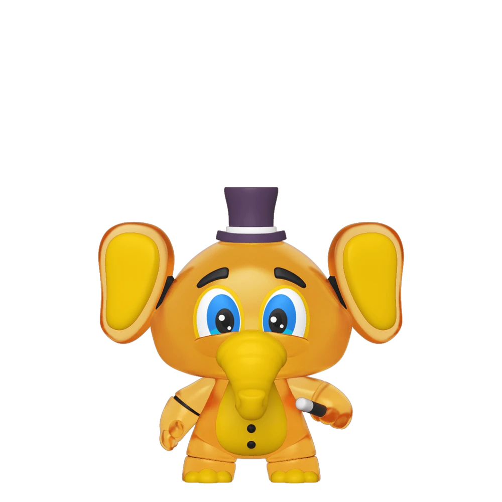 Mystery Minis Five Nights at Freddy's Pizzeria Simulator - Translucent Glow Orville Elephant