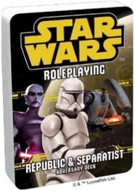 Star Wars Roleplaying: Republic & Separatist Adversary Deck (EN)