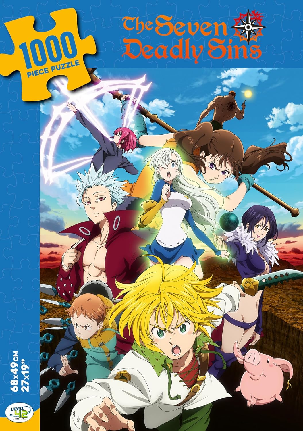 Seven Deadly Sins Puzzle (1000 Pieces)