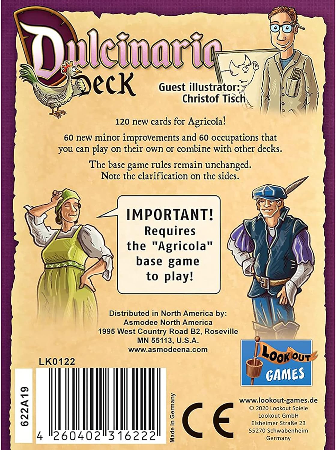 Agricola: Dulcinaria Deck (EN)