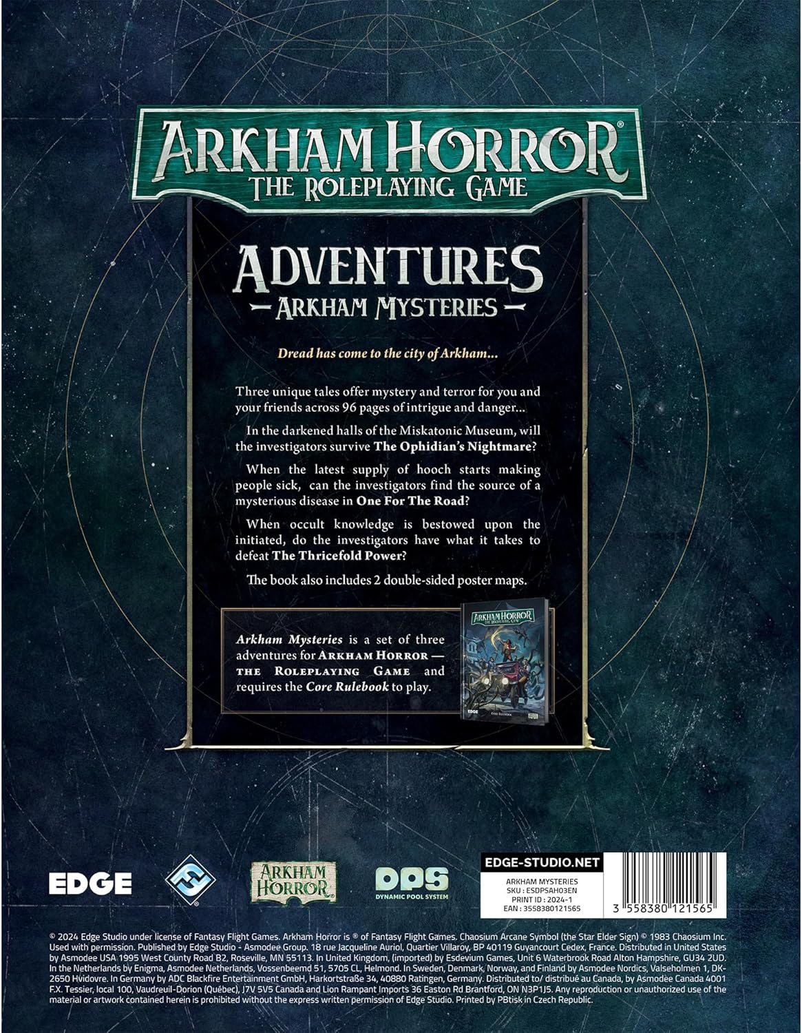 Arkham Horror RPG: Arkham Mysteries (EN)