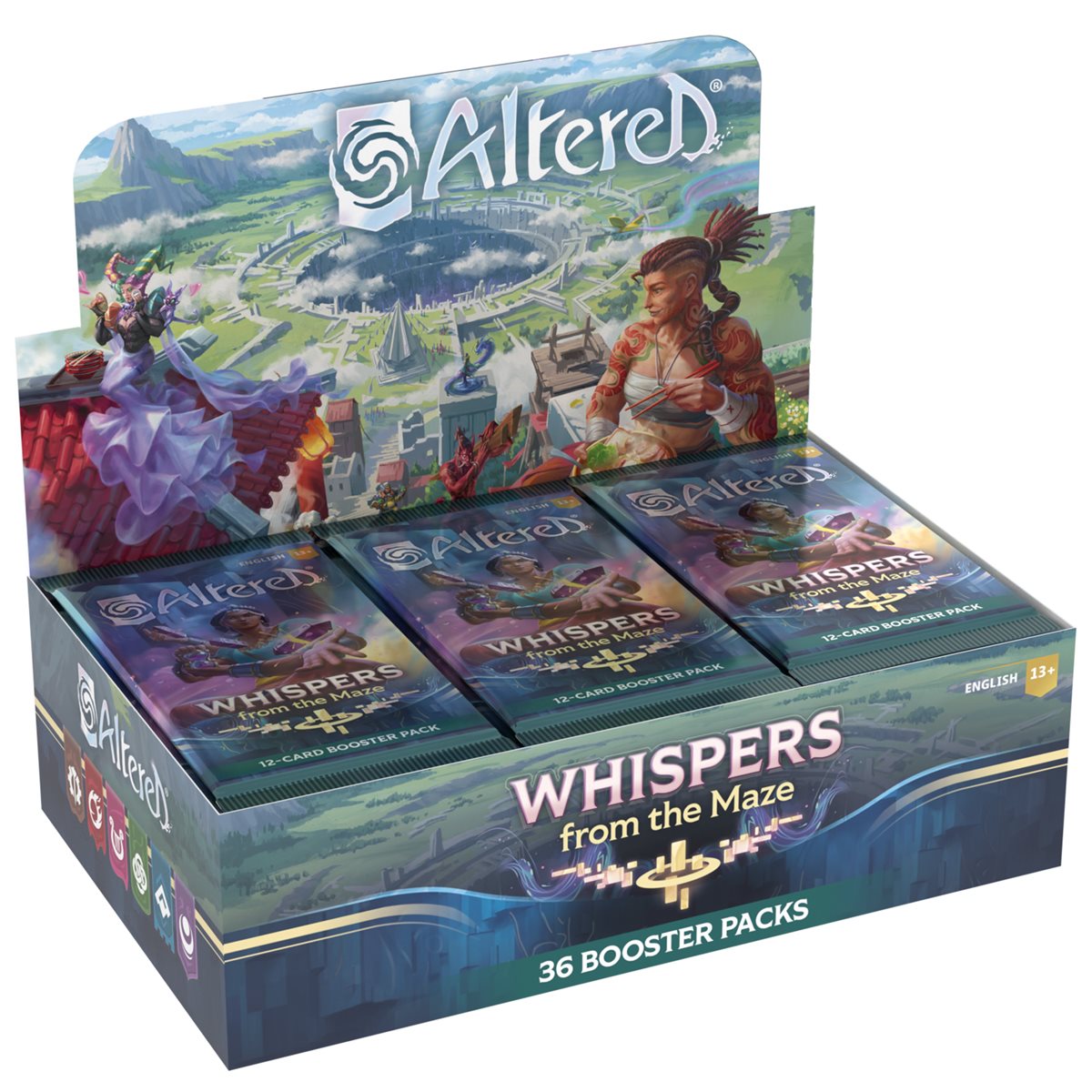 Altered: Whispers from the Maze - Booster Display (EN)