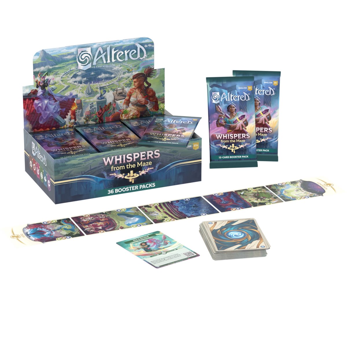 Altered: Whispers from the Maze - Booster Display (EN)