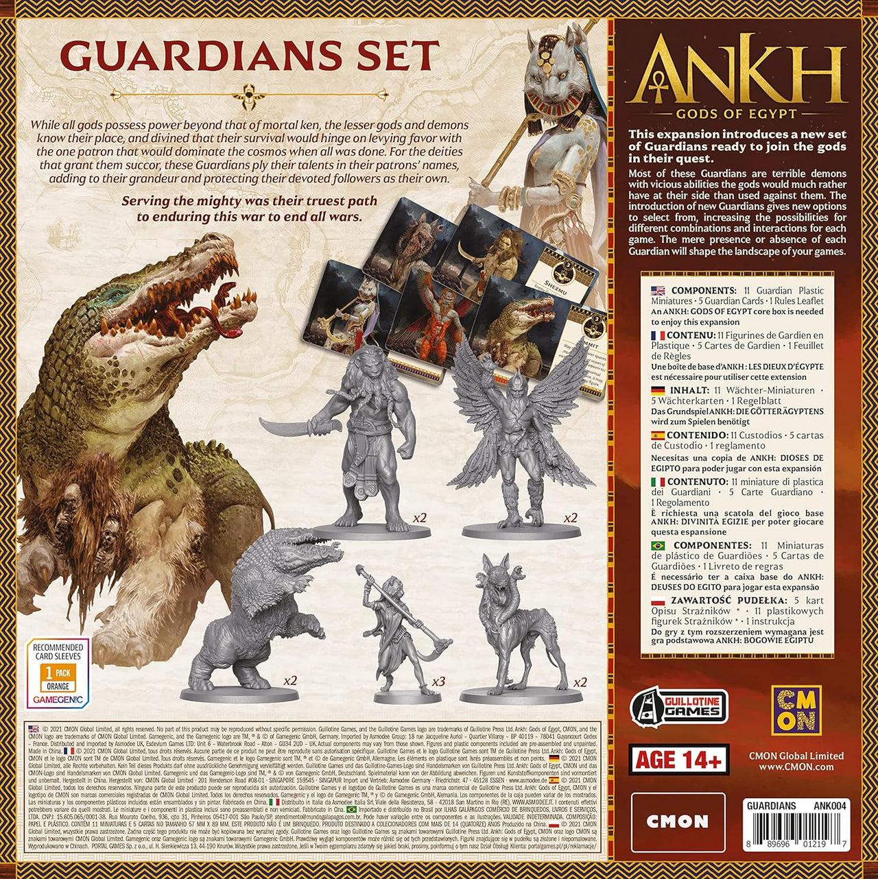 Ankh - Gods of Egypt: Guardians Expansion (EN)