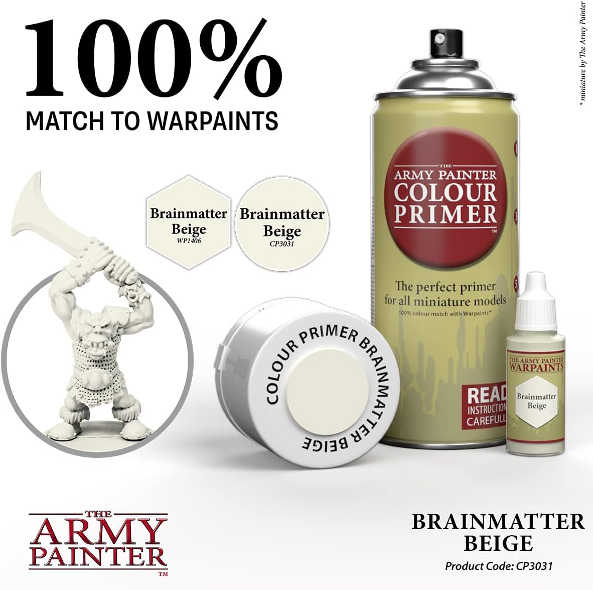 The Army Painter Brainmatter Beige Primer ARMCP3031