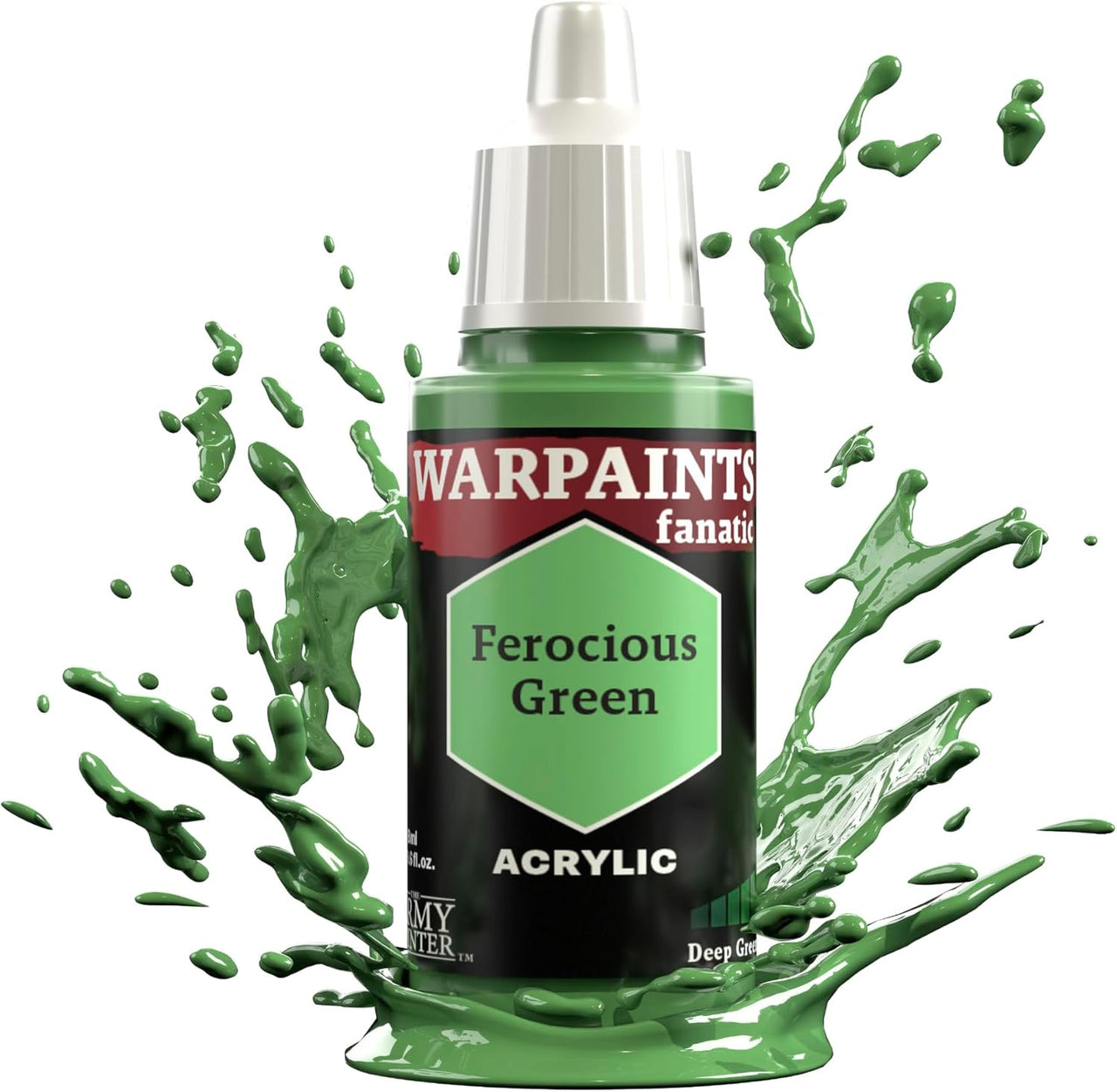 The Army Painter Warpaints Fanatic: Ferocious Green WP3054