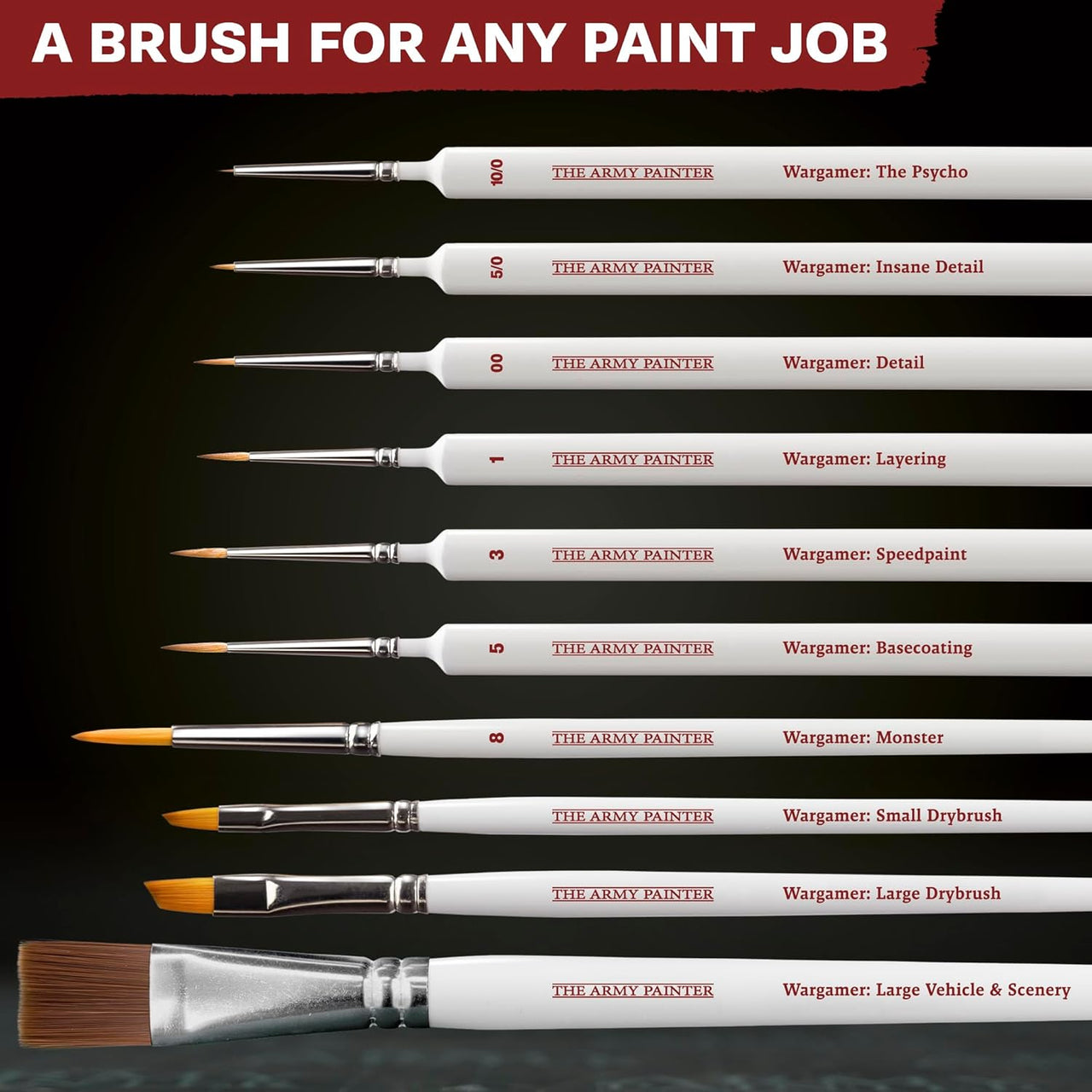 The Army Painter: Mega Brush Box Set (EN)