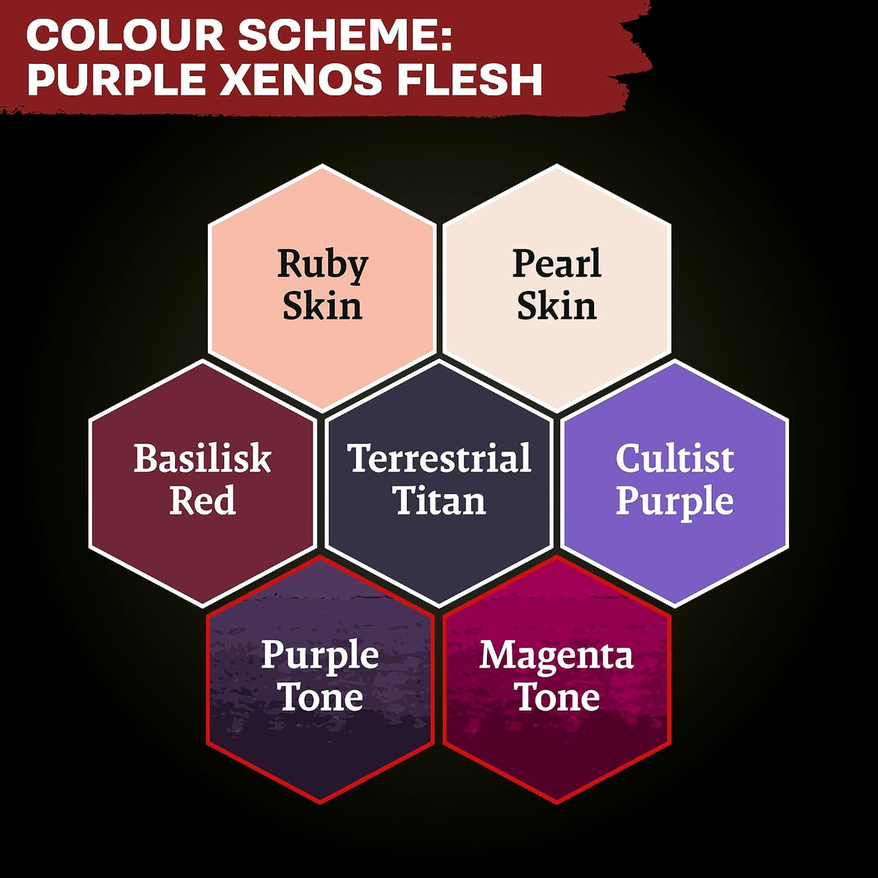 The Army Painter: Warpaints Fanatic: Combat se7ens: Purple Xenos Flesh (EN)