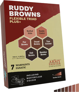 Army Painter: Masterclass: Flexible Triad Plus+ - John Blanche - Ruddy Browns (EN)