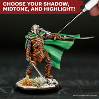 Army Painter: Masterclass: Flexible Triad Plus+ - John Blanche - Deep Greens (EN)