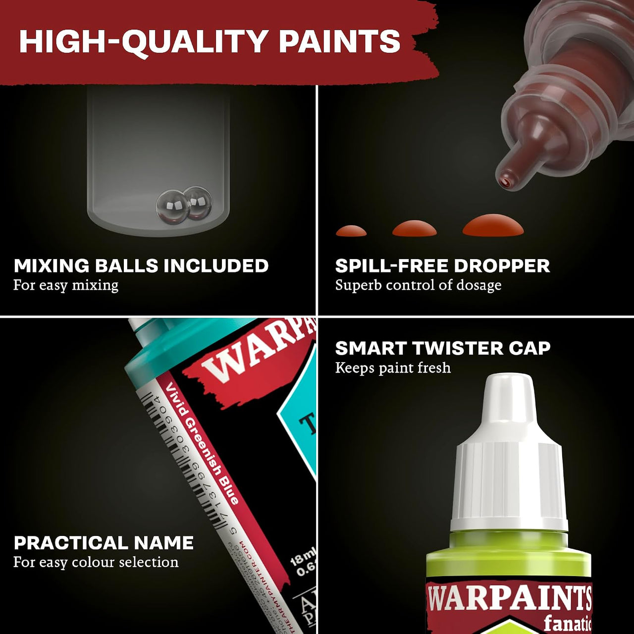The Army Painter Warpaints Fanatic: Wash: Red Tone WP3206