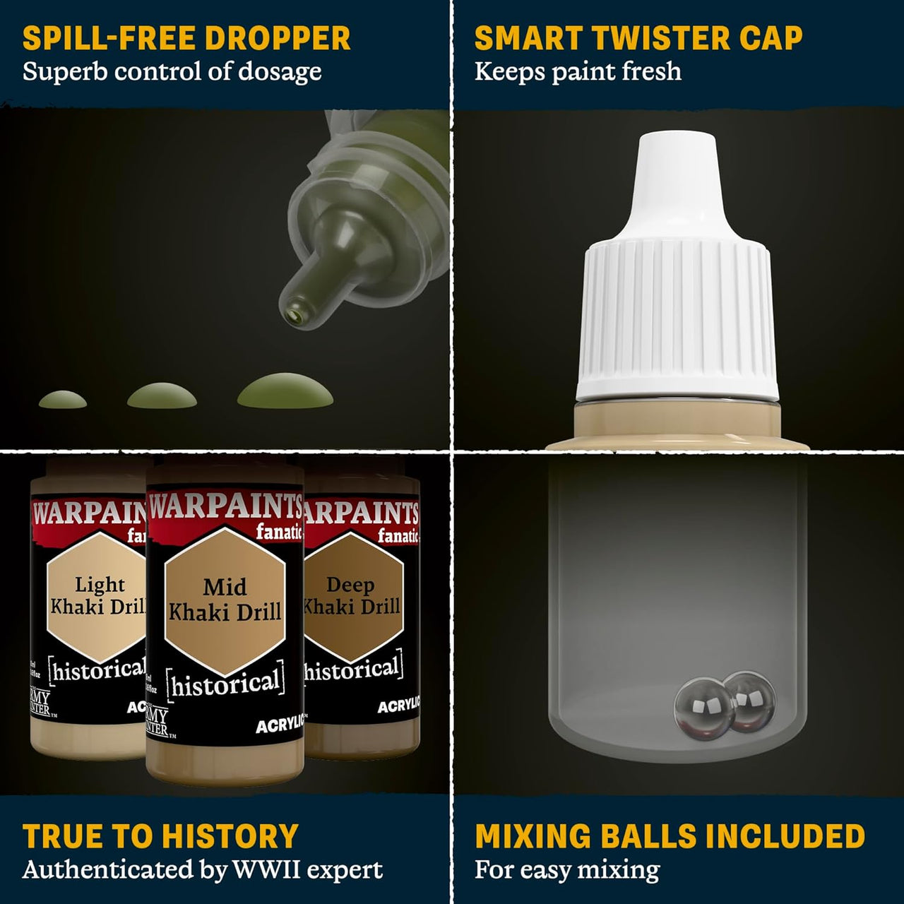 Army Painter: Historical: WWII British 8th Army Paint Set (EN)