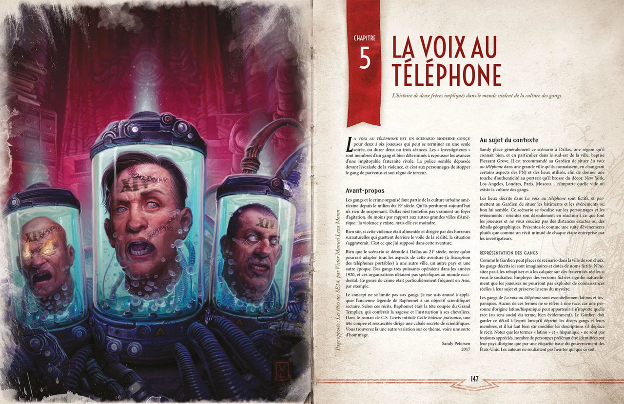L’Appel de Cthulhu - Jeu de Rôle - Les Abominations de Petersen (FR)