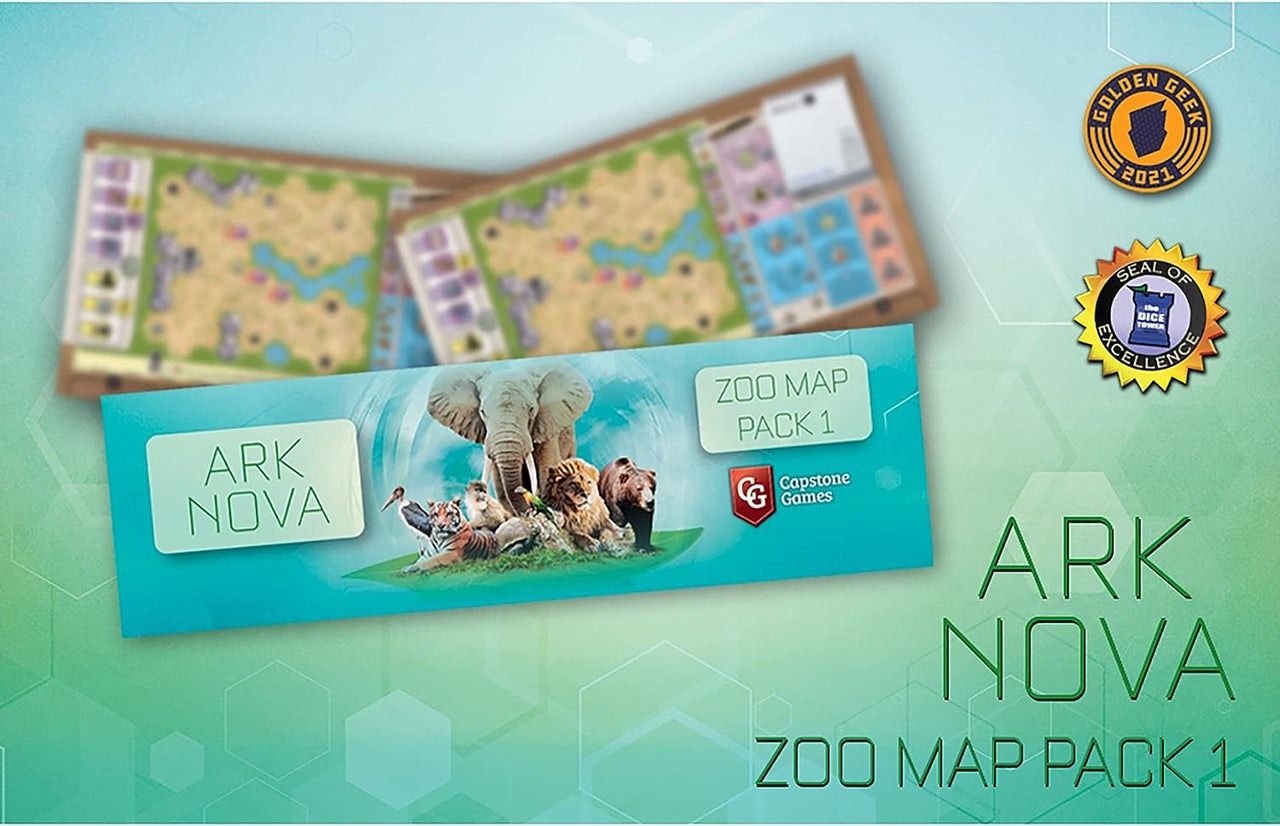 Ark Nova - Zoo Map Pack 1 (EN)