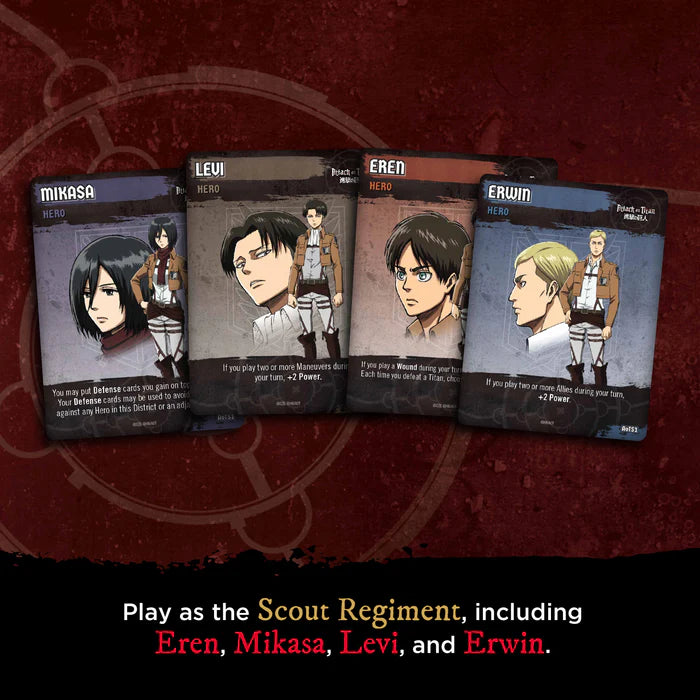 Attack on Titan Deck-Building Game: Season 1 (EN)