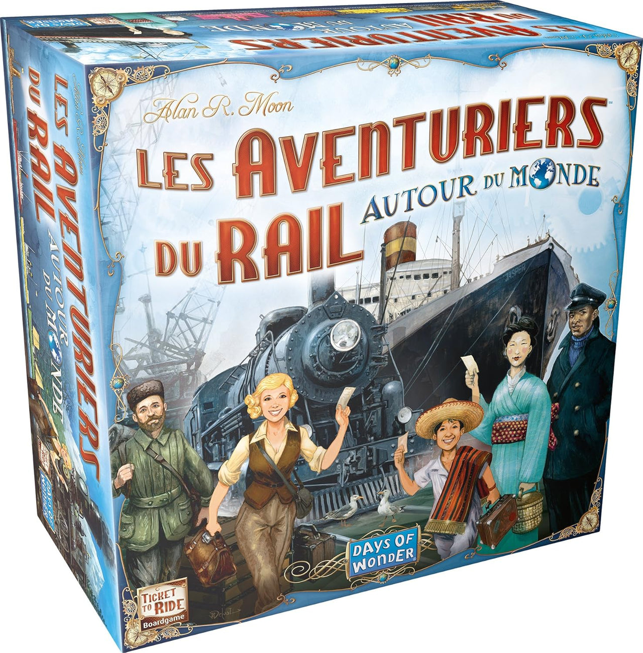Les Aventuriers du Rail Autour du Monde (French Edition)