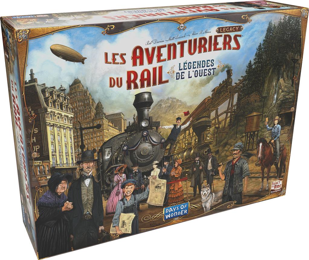 Les Aventuriers du Rail - Legacy - Légendes de l'Ouest (FR)
