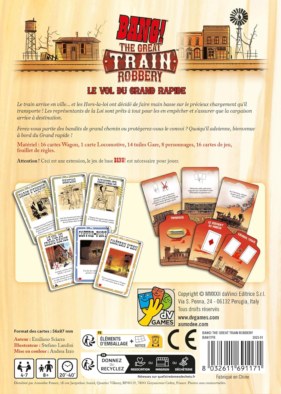 Bang! The Great Train Robbery Expansion (French Edition)