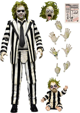 Beetlejuice 2024: Ultimate Striped Suit Beetlejuice 7" Scale Action Figure