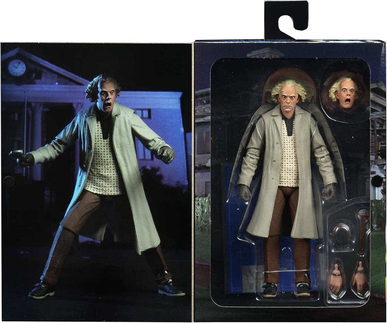 Back to The Future Ultimate Doc Brown Action Figure