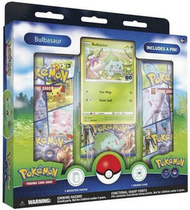 Pokémon GO TCG Bulbasaur Pin Collection