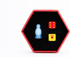 Fanroll Catan: Premium Robber & Metal Dice Set (Opalite)