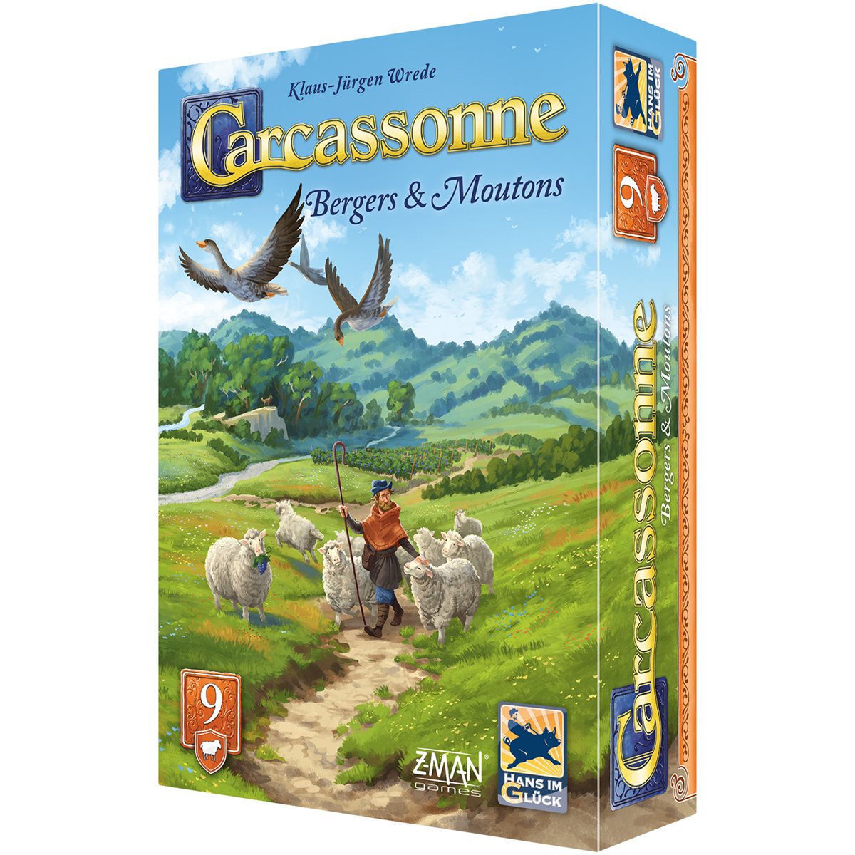 Carcassonne: Ext 9: Bergers & Moutons (FR)  - Nouvelle Version 2025