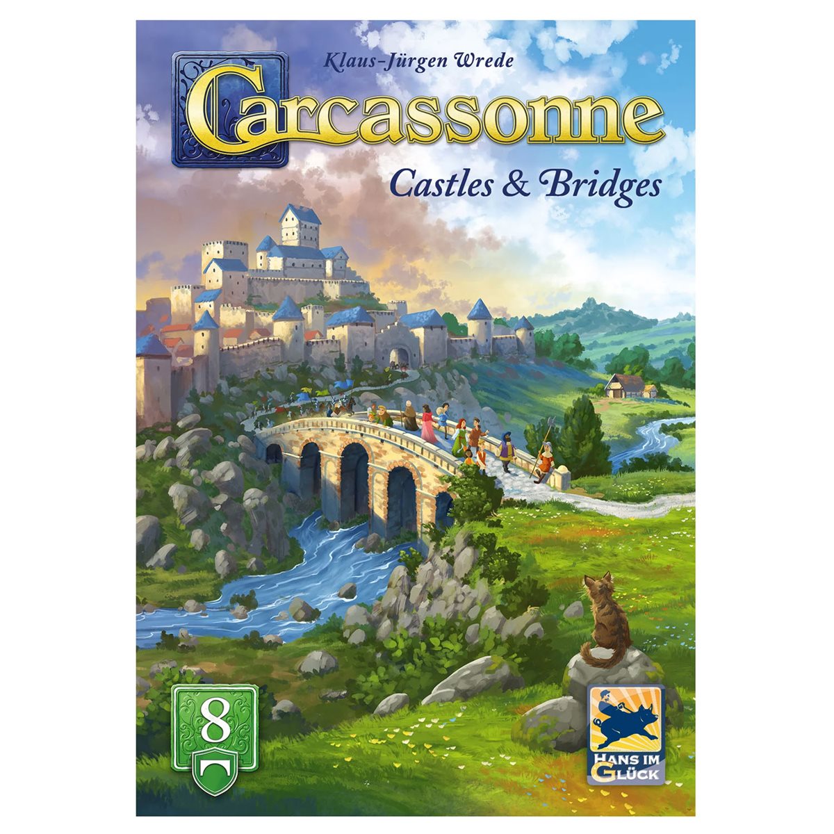 Carcassonne: Exp 8: Castles & Bridges (EN) - Refresh