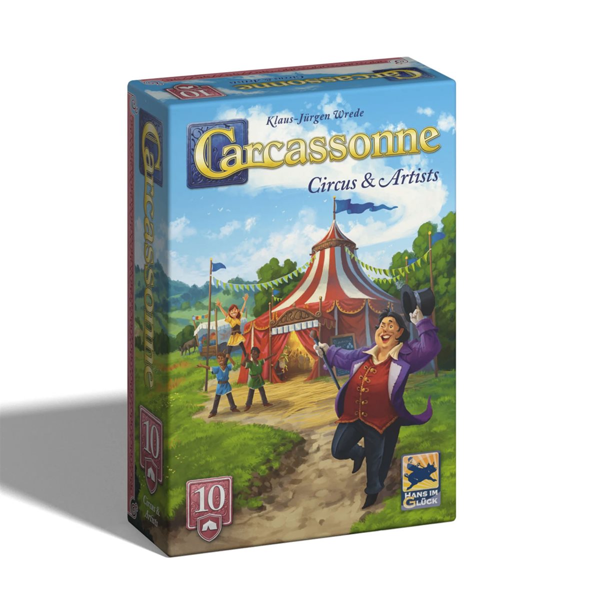 Carcassonne: Exp 10: Circus & Artists (EN) - Refresh