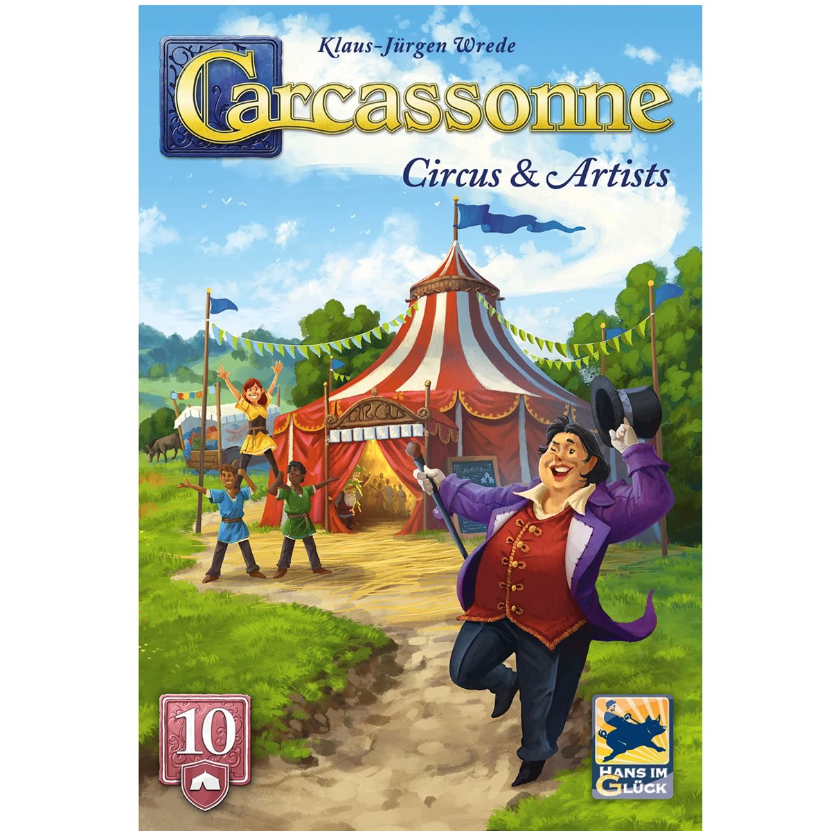 Carcassonne: Exp 10: Circus & Artists (EN) - Refresh