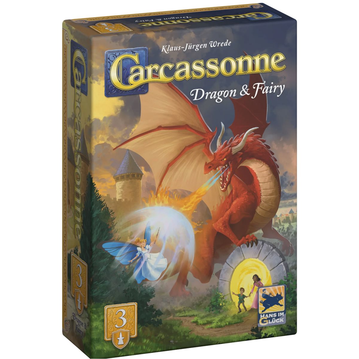 Carcassonne: Exp 3: Dragon & Fairy (EN) - Refresh