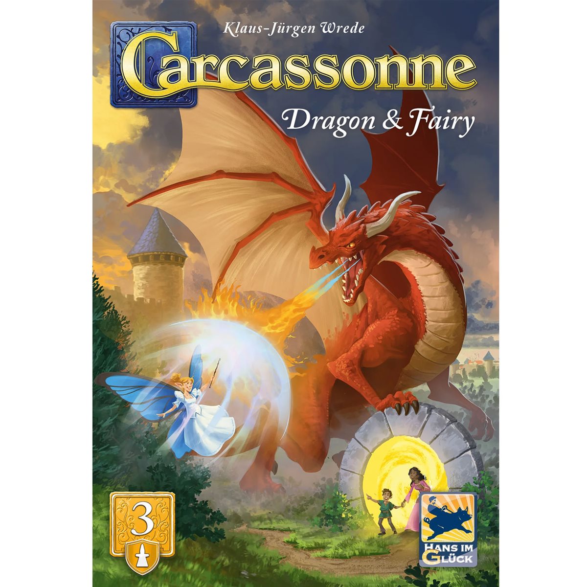 Carcassonne: Exp 3: Dragon & Fairy (EN) - Refresh
