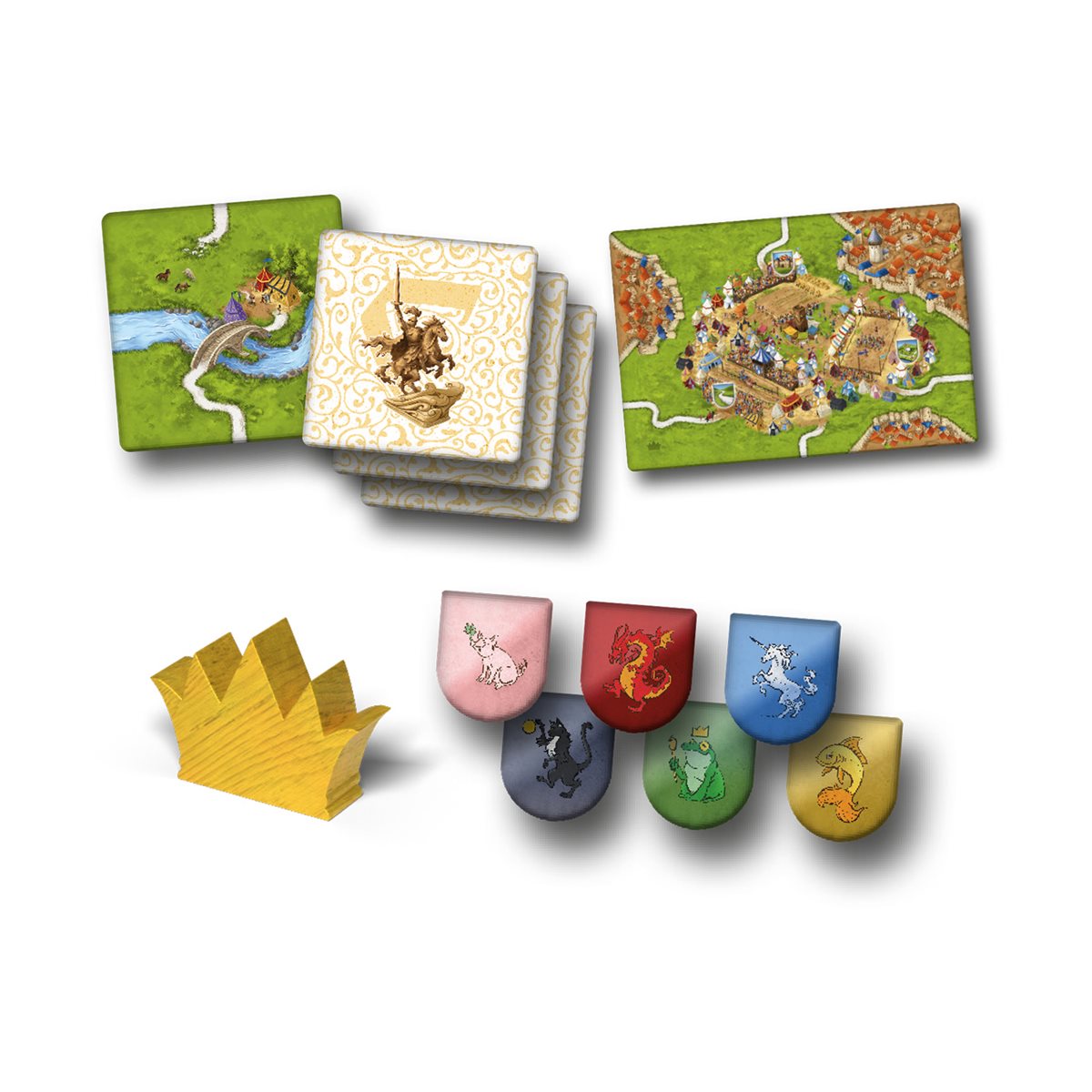 Carcassonne: Ext 6: Joutes & Armoiries (FR) - Nouvelle Version 2025